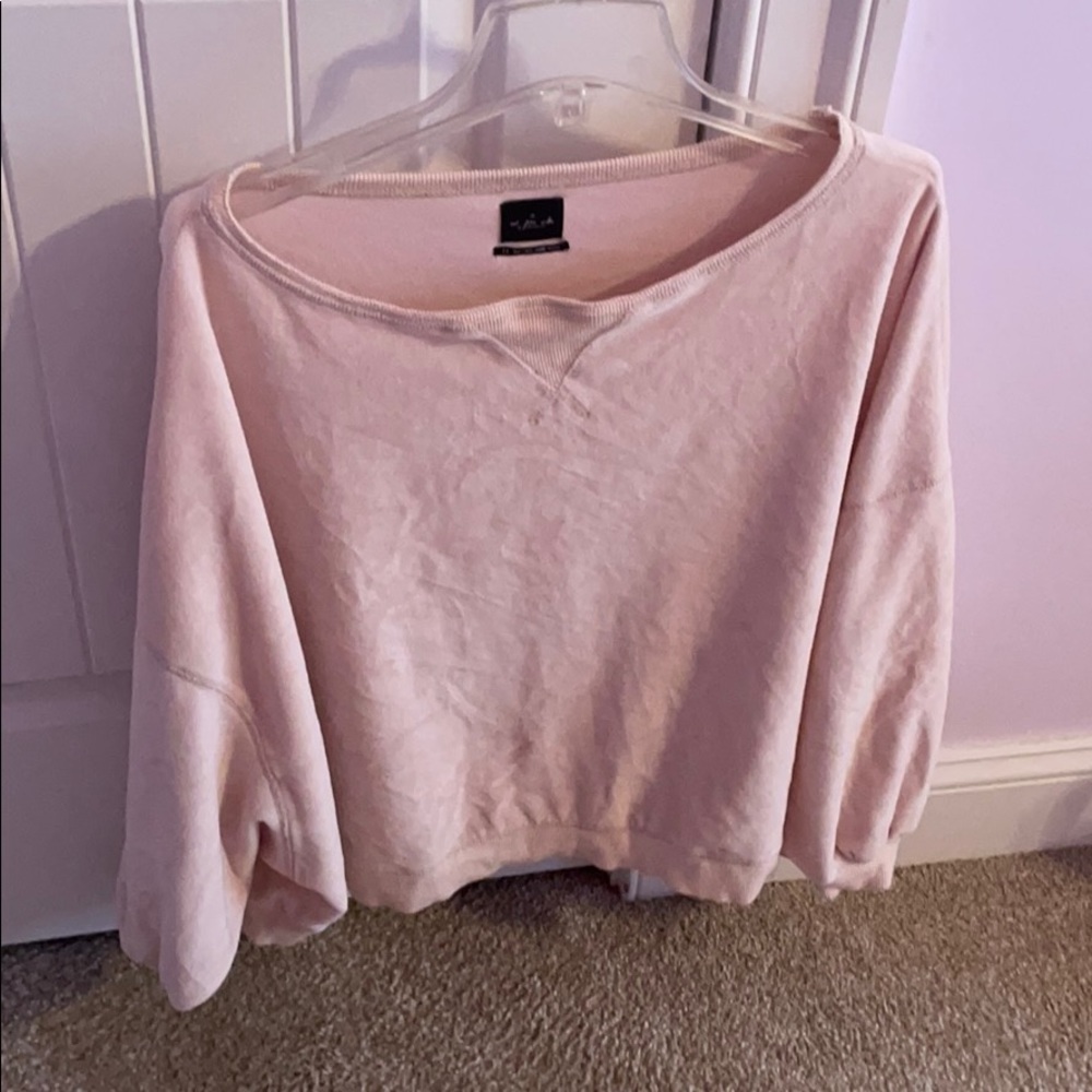 long sleeve velvet urban outfitters shirt